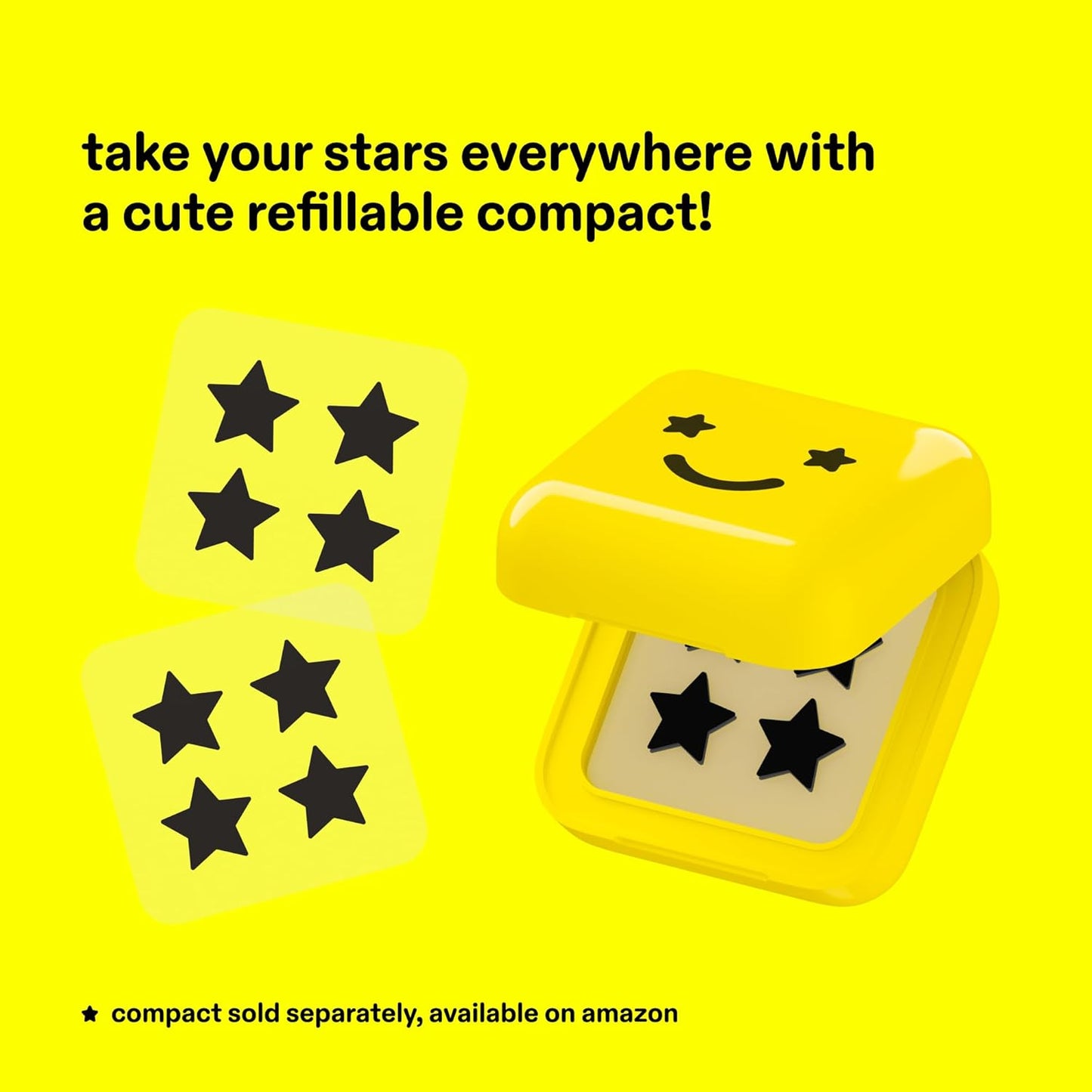 Starface Hydro-Star® Hydrocolloid Pimple Patch, Vegan, Cruelty-Free Skincare (Black, 96 Count)